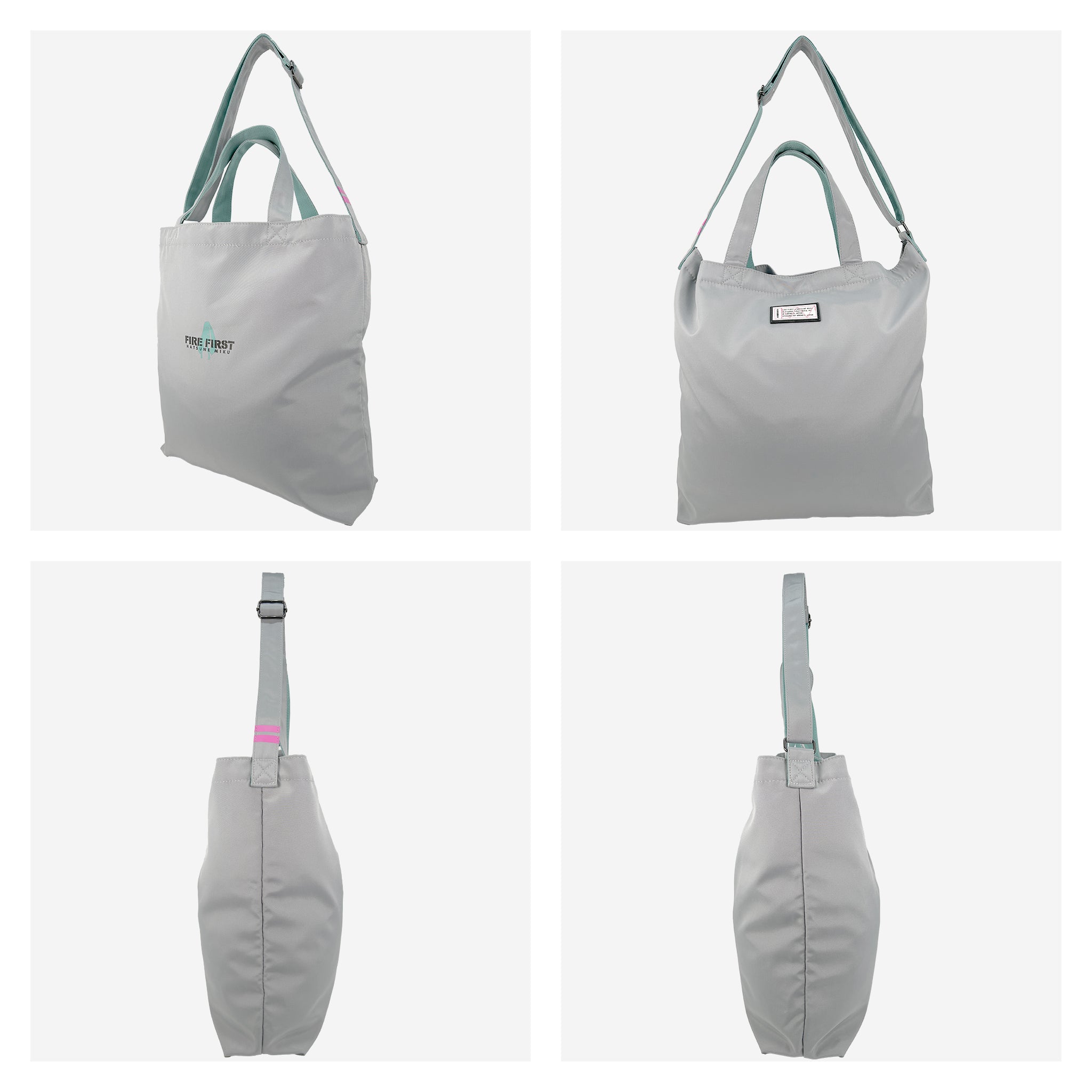 HMX-107 初音ミク FIRE FIRST コラボ 2WAY トートバッグ 16L A4