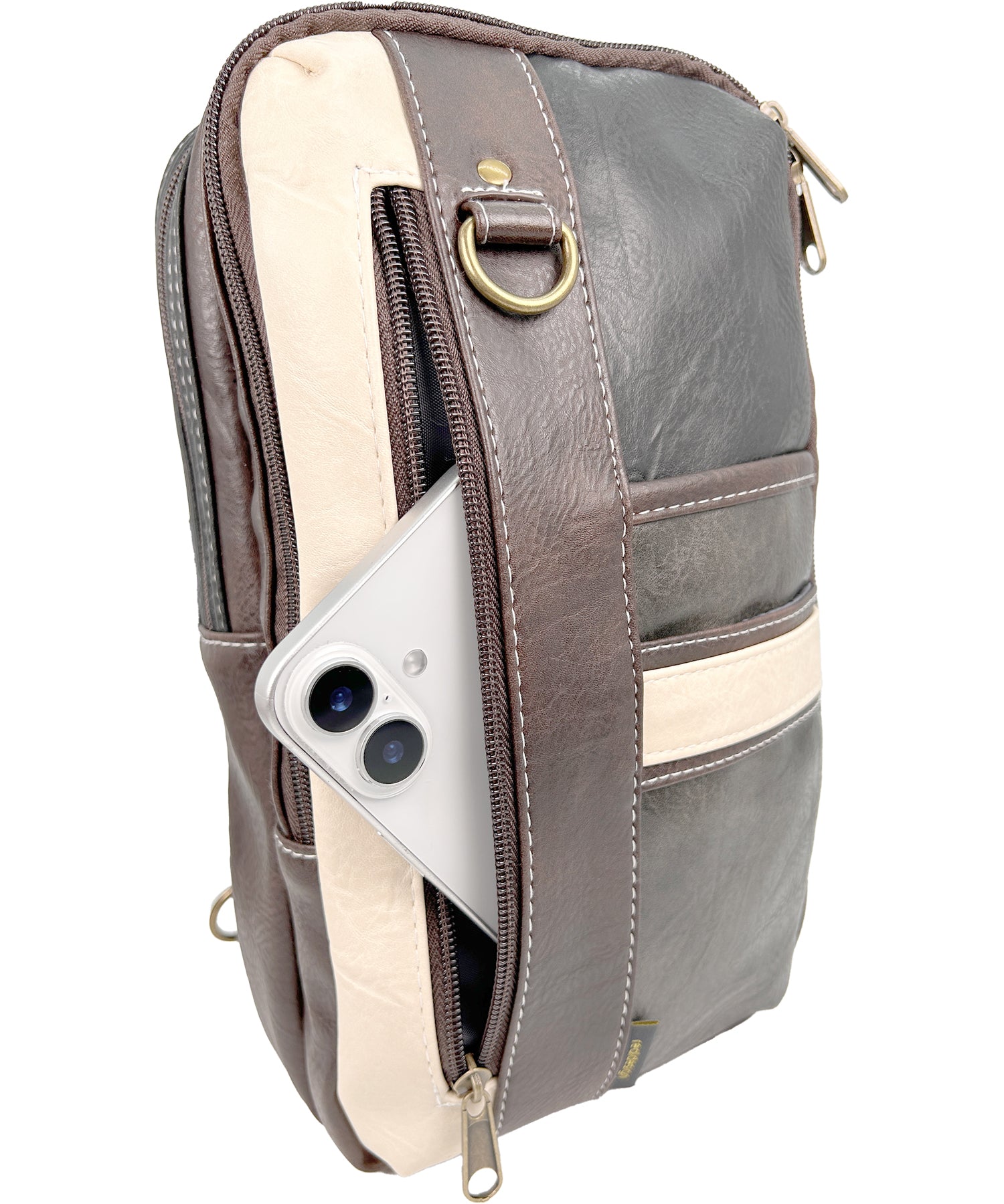 RPU-106　レザー風ボディバッグ