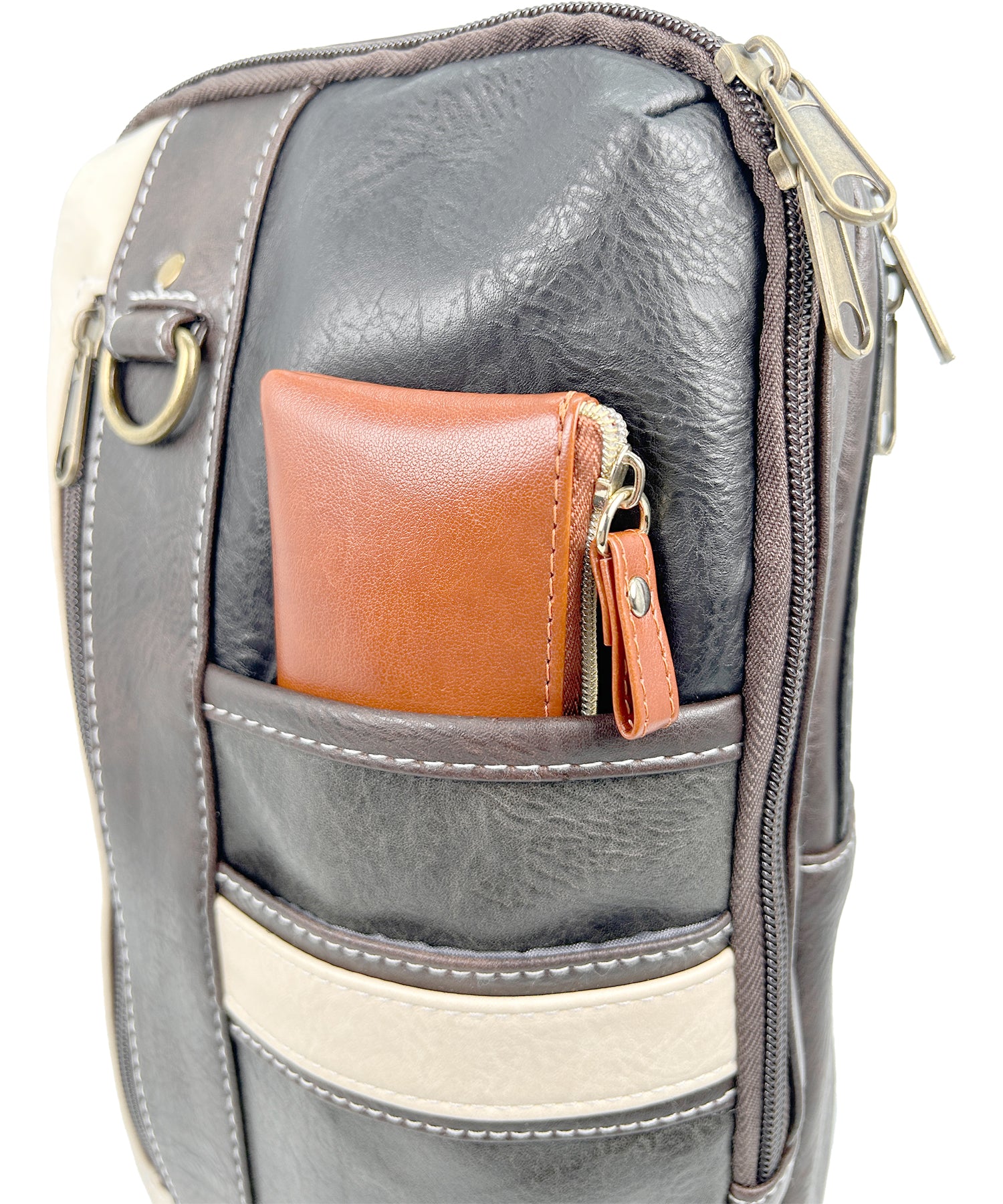 RPU-106　レザー風ボディバッグ