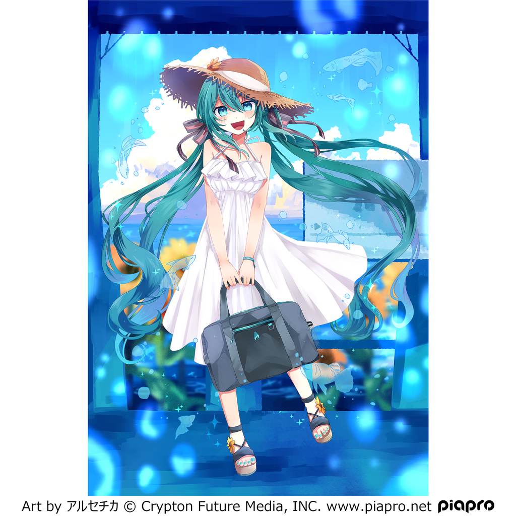 初音ミク<br>HMX-102<br>ポーチ付き<br>ショルダーバック